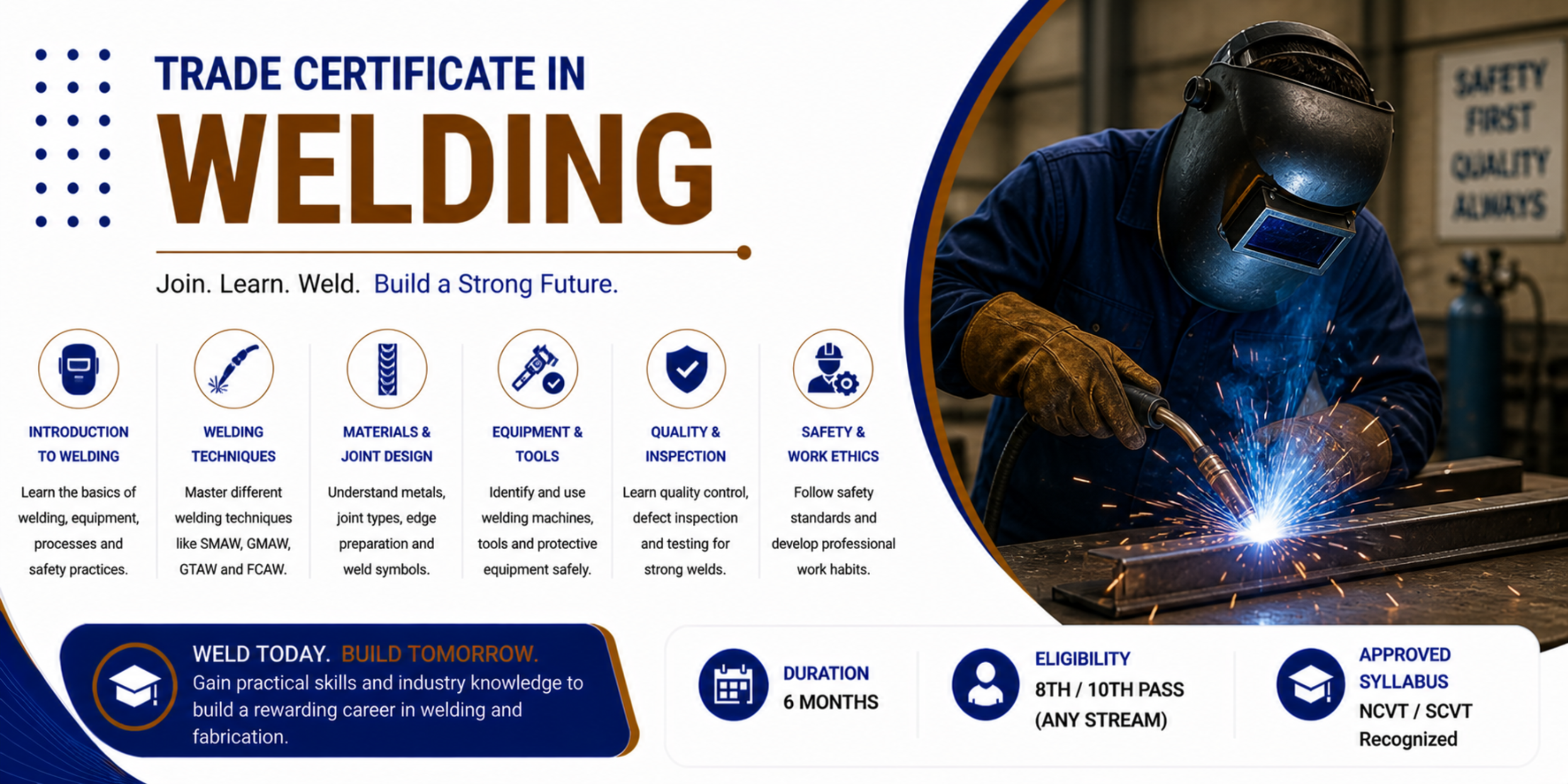 Trade Certificate in Welding in Coimbatore